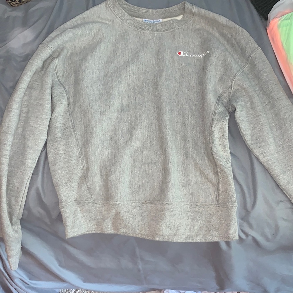 Champion Gray Crew Neck